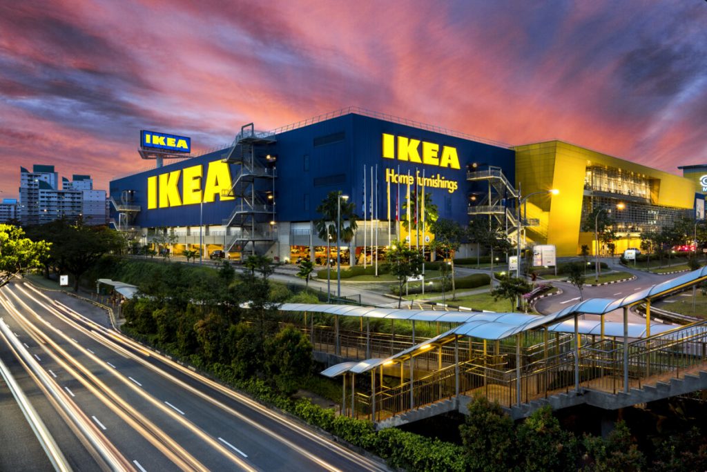 IKEA store facade